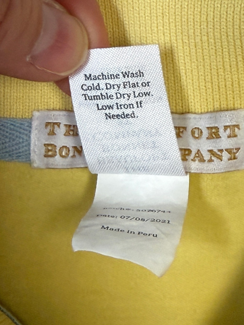 The Beaufort Bonnet Company: Boys Yellow Cotton Polo, Size 2T - Picture 7 of 7